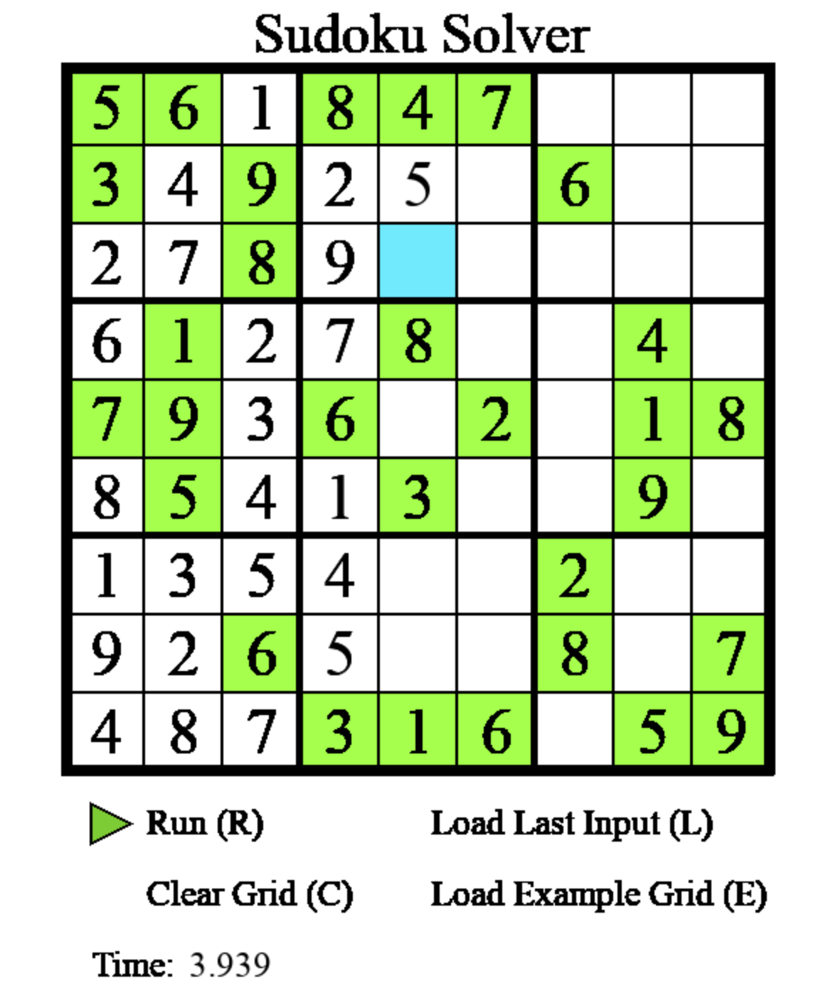 Sudoku Solver